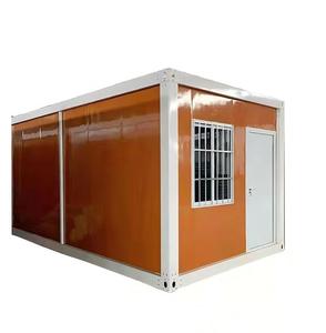 Maison préfabriquée économique en conteneur, isolée avec panneaux <span class=keywords><strong>sandwich</strong></span> en laine de roche, bureau mobile portable - Product Image 2
