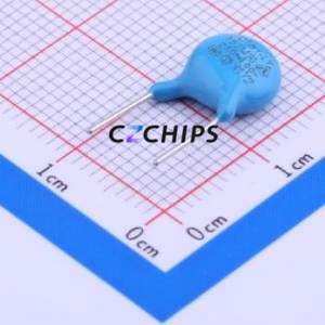 Condensador de Seguridad CT81-250VAC-08d-2E4-152M-YB, Componente de Orificio Pasante (THT), 1.5nF, 20%, 250V, UL/VDE/CQC/CSA - Product Image 1