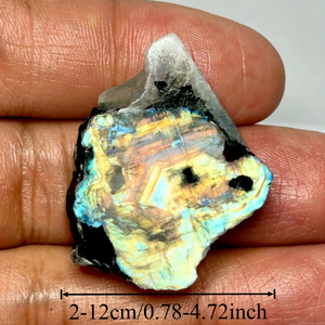 Wholesale Natural Rainbow Moonstone Raw,Home Decor, Party Display, Unique Gift for Christmas, Accessories, Loose Faux Gemstones - Product Image 2