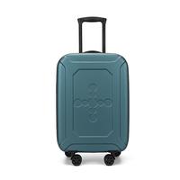 Valise pliable pour ordinateur portable avec roulettes fixes, fermeture éclair, poignée télescopique, unisexe, avec serrure