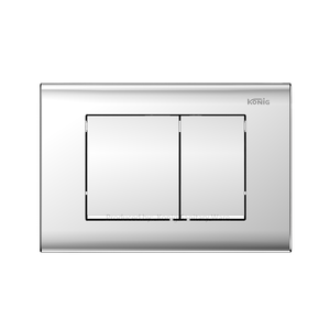 Obtenga lo mejor de ambos mundos con un panel de empuje de doble descarga de plástico ABS para su inodoro de cisterna oculta - Product Image 2