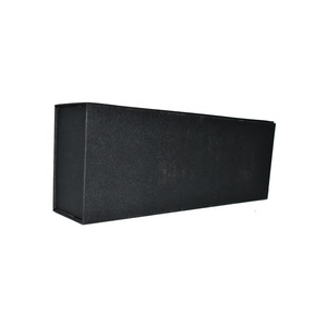 Custom Logo Thick Cardboard Rigid Black Folders Packaging Matt <b>Lamination</b> Recyclable Embossing Magnetic Flip for Perfume - Product Image 3