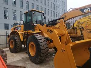 Cargadora de ruedas Caterpillar Cat 950H usada con motor de carga nominal de 5 toneladas como componente central; Máquina de carga frontal de bajo precio sobre orugas - Product Image 2