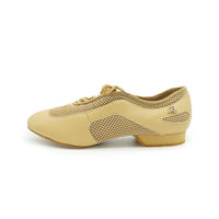 BD LOGO personnalisé nouveau en cuir maille unisexe enseignement et formation hommes chaussures de danse de salon chaussures de danse latine pour femmes pas cher