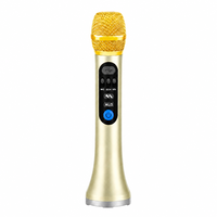 Microphone sans fil de studio professionnel pour karaoké, système de sonorisation puissant