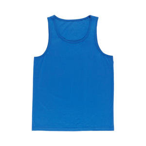 Camiseta sin mangas de alta transpirabilidad para hombre con orificios de ventilación cortados con láser y silueta muscular minimalista - Product Image 1