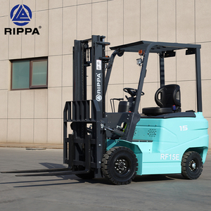 High Quality Hydraulic Transport Vehicle Multifunctional Electric Stacker Small <strong>Four</strong>-<strong>Wheel</strong> <strong>Drive</strong> Electric <strong>Forklift</strong> - Product Image 1