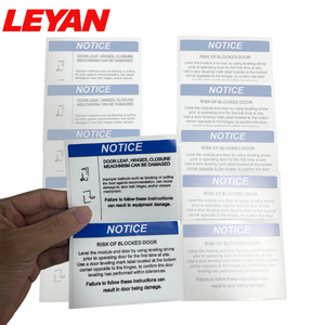 Etiqueta de seguridad para sistemas de energía para baterías de iones de litio 3M2008i PGDQ2, aprobada, impermeable, adhesivo impreso personalizado - Product Image 1