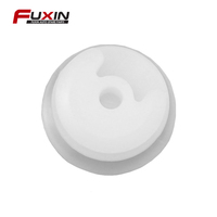 100x Clips de fixation pour garniture de panneau de porte et accessoires intérieurs de voiture pour BMW E36 E39 E46 M3, clips en plastique blanc avec joint d'étanchéité