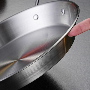 Sartén <span class=keywords><strong>para</strong></span> Paella de Acero Inoxidable con Diseño Coreano <span class=keywords><strong>para</strong></span> Cocinar Mariscos, Fácil de Limpiar y Utensilio de Cocina Duradero - Product Image 2