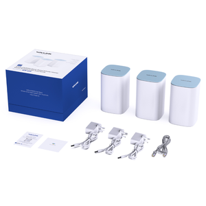 เราเตอร์ระบบ Mesh WiFi6 แบบ Dual-Band รุ่น Wavlink WL-WN551X3 Pulse 3 ชุด ครอบคลุมพื้นที่กว้าง ครอบคลุมทั่วทั้งบ้าน AX3000 WEP - Product Image 5