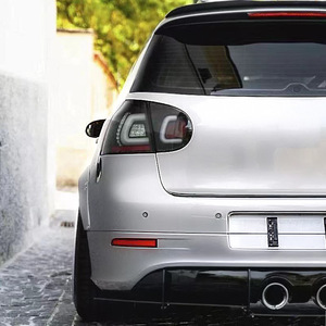 Volkswagen Golf Mk5 Rear Bumper Diffuser Glossy Black PP Material Tail Lip Spoiler - Product Image 3