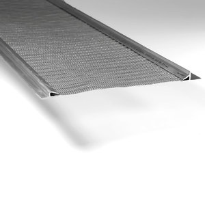 Grille de protection de gouttière en <span class=keywords><strong>acier</strong></span> inoxydable micro-maille pour élimination des feuilles, protection fine des gouttières de pluie, couvercles de protection pour caniveaux de toit - Product Image 3