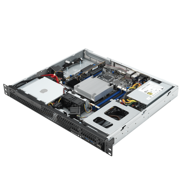 RS100-E11-PI2 350W Intel Xeon E-2300 DDR4 Short Depth 1U Rackmount Server with Dual LAN Teaming in Stock 3-Year Warranty