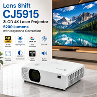  Projecteur laser 4K 3LCD CJ5915 5200 lumens avec contrôle RS232
