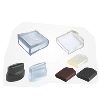 Embouts antidérapants en plastique et caoutchouc, housse de protection pour Table, chaise, meubles, pieds