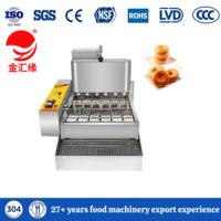 Volledige bakkerij donutfriteuse met intelligent bedieningspaneel, voor zoete, frituurgebakken gebakjes, olieachtige cakes en donutproductie.