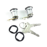 Cylindre de serrure d'allumage avec clé 69051-89106 pour Toyota Hilux 69052-89107