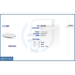 Asiento de Inodoro con Control Remoto de Diseño Moderno Nice S002 para Uso en Baños Domésticos, para Personas con Discapacidad, Hecho de Plástico Urea UF - Product Image 2