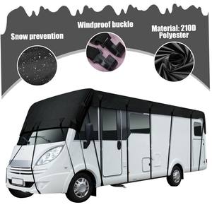 MESOROCK 210D Oxford tissu pliable <span class=keywords><strong>camping</strong></span>-<span class=keywords><strong>car</strong></span> couverture de toit <span class=keywords><strong>bâche</strong></span> Protection universelle ajustement <span class=keywords><strong>pour</strong></span> RV voyage voiture caravane couverture de toit - Product Image 1