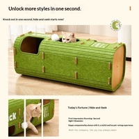 Tour à chat multi-niveaux avec perchoir rembourré, maison pour chat robuste, griffoir, mobilier d'intérieur pour animaux de compagnie personnalisé OEM, vente en gros