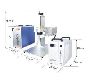 Machine de marquage laser interne UV 3D 355 nm pour verre et acrylique, nouvelle génération, gravure interne sur cristal - Product Image 4