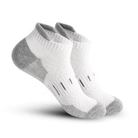Chaussettes de sport professionnelles pour hommes, respirantes, absorbant la transpiration, avec soutien de la cheville et de la talon, pour le basketball, le marathon et la course à pied, ODM