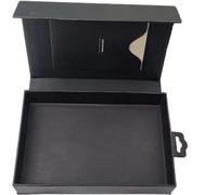 Boîte cadeau magnétique personnalisable, écologique, recyclable, avec dorure à chaud, impression offset quadricolore, design carré rigide, pour emballage de bijoux et de vêtements