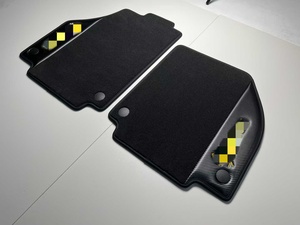 Tapis de sol en nylon personnalisés avec couleur et emblème pour Ferrari F8 Tributo Spider, tapis de voiture épaissis pour supercar - Product Image 6