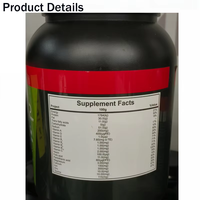 1 kg de poudre de protéines de lactosérum et de créatine aromatisée au matcha, gain de masse premium, développement musculaire rapide, vitamines, musculation, prise de poids