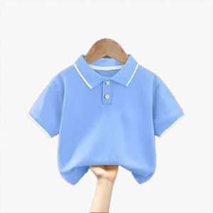 Camiseta Polo de Manga Corta para Niños, Estilo 2026, Ropa de Verano, Poliéster, Diseño de Dibujos Animados, Versátil - Product Image 4