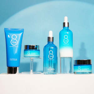 AESTHTANY 8x Hydratation Profonde Acide Hyaluronique – Coffret Soin Visage 5 Pièces : Nettoyant, Tonique, Lotion, Crème Contour des Yeux, Crème Visage - Product Image 2