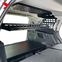 Pour Toyota Sequoia 2023-2026 : Kit de panneaux modulaires Molle pour rangement, étagère de coffre arrière et modification de fenêtre
