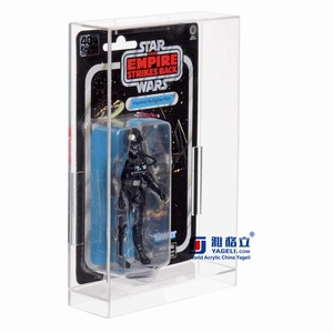 Figurine d'action YAGELI personnalisée, vintage Kenner Star Warsed Super Powers, acrylique standard à bulles de 3-5 mm d'épaisseur, logo personnalisé, présentoir - Product Image 1