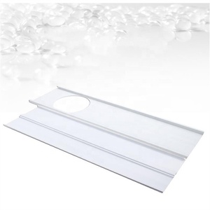 <span class=keywords><strong>Kit</strong></span> de joint de fenêtre de <span class=keywords><strong>climatiseur</strong></span> portable avec coupleur plaque de fenêtre coulissante verticale/horizontale réglable pour unité ca - Product Image 5