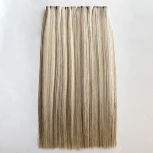 Base ultra-platte sans cheveux en trop pour superposer plusieurs nuances, mélange dimensionnel personnalisé sans couture, cheveux vierges européens pour - Product Image 6