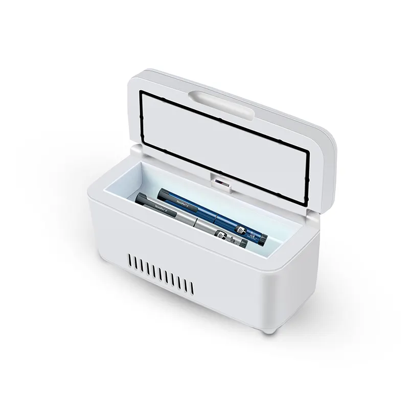 Badu refrigerador de isolamento, para viagem portátil, refrigerante, caixa elétrica para viagem com display lcd