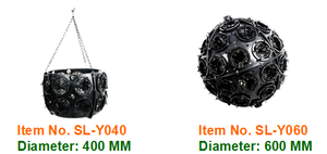 Lampadaire de jardin vertical décoratif, écologique, durable, en plastique, avec paniers suspendus pour plantes, capacité de 30 kg - Product Image 6