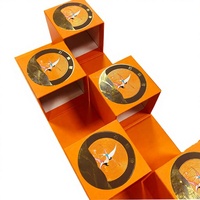 Boîte magnétique rigide en carton écologique de luxe personnalisée, boîte cadeau magnétique de luxe écologique, petit tiroir avec gaufrage