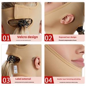 Filo di seta che scolpisce la liposuzione facciale con lifting a forma di lifting con doppio mento per la modellatura Ready-Made per il controllo costante - Product Image 4