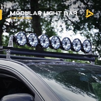Barra de Luz LED Láser de 27 Pulgadas, Luz Auxiliar de Conducción Todoterreno para Bronco, Tacoma, Jeep Wrangler, Polaris RZR, Can-Am UTV, Luz de Trabajo