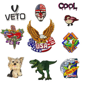 Patch in Tessuto PVC Ricamato Serie Fitness Beast Mode Deadlift, Adesivi con Personaggi Anime Cartoon, Patch con Gancio e Anello per Zaini e Cappelli - Product Image 3