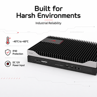 Computadora de IA de Borde sin Ventilador 20TOPS con Ascend Atlas 200I A2, 5 Puertos Gigabit LAN, 4G WiFi, CAN, RS485 para Análisis de Video