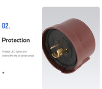 Capuchon de court-circuit NEMA Twist-Lock Photocontrol IP65/66/67 Capteurs optiques Produit
