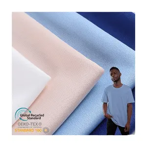 Sıcak satış 50D 72F çift taraflı düz bez 100Gsm Jersey kumaş T-Shirt pijama iç çamaşırı gömlek moda astar malzeme kumaş