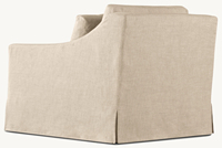 Mobilier moderne et décontracté de style européen pour salon et chambre à coucher fauteuil inclinable à siège unique chaise pivotante