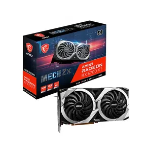 Msi amd rx 6700 xt gaming carte graphique 5700 xt 6600 radeon rx 6800 xt 6900 gpu Carte De Jeu Vidéo De Bureau