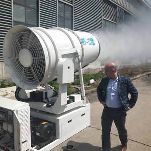 Canon à brouillard mobile électrique de 150 m pour la lutte contre la poussière dans <span class=keywords><strong>les</strong></span> mines de charbon, <span class=keywords><strong>les</strong></span> mines en ciel ouvert, <span class=keywords><strong>les</strong></span> terminaux portuaires et <span class=keywords><strong>les</strong></span> usines sidérurgiques - Product Image 5