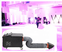 Machine à fumée à faible hauteur pour scène, liquide de fumée à faible densité, pour événements disco, club, mariage, fête, DJ, LED Par