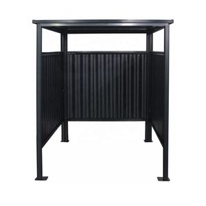 <span class=keywords><strong>Abri</strong></span> multifonctionnel semi-ouvert <span class=keywords><strong>de</strong></span> vélo du hangar 6x6 en métal avec le toit plat pour l'usage <span class=keywords><strong>de</strong></span> rue - Product Image 2